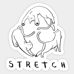 Stretch! Sticker